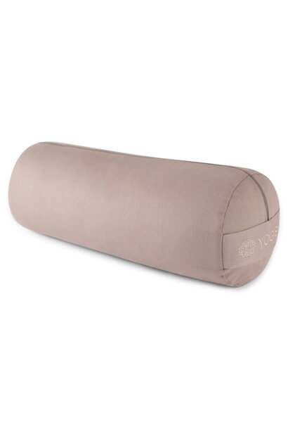 Yogisha Round Yoga Bolster Buckwheat Basic - Taupe