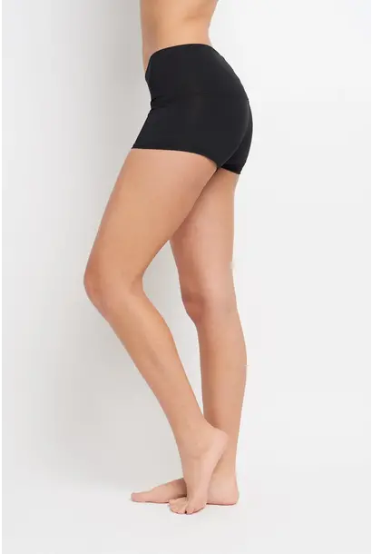 Teeki Sun Short - Solid Black