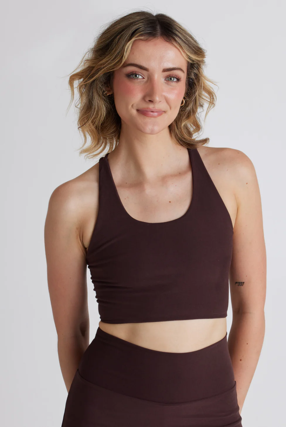 Wolven Criss Cross Tank - Chai-2
