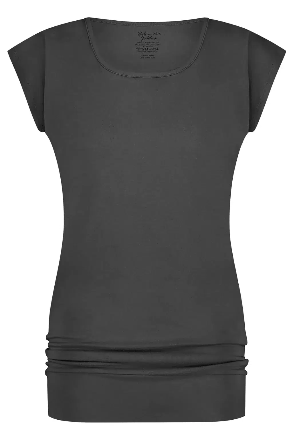 Urban Goddess Asana Yoga Tee - Ash-4
