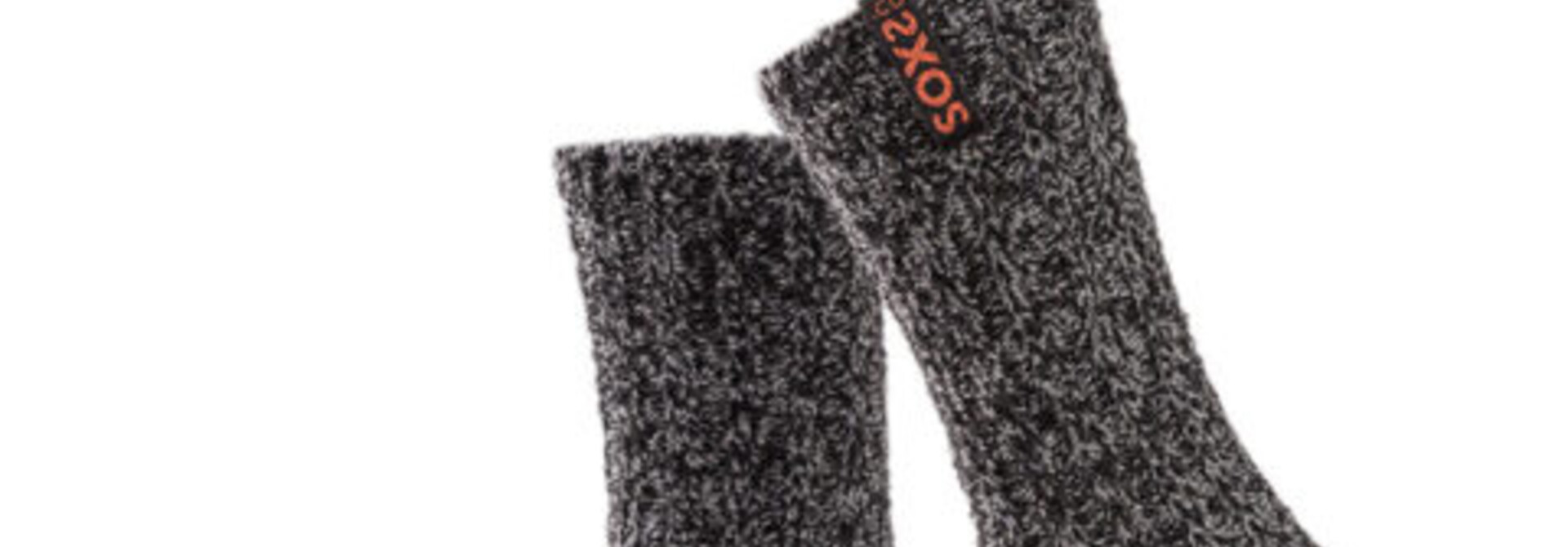 Soxs Socken Medium – Dunkelgrau/Funkelndes Kupfer 37-41