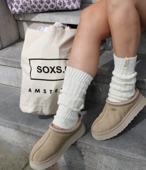 Soxs Beenwarmer - Off White/Vanilla Cream-2