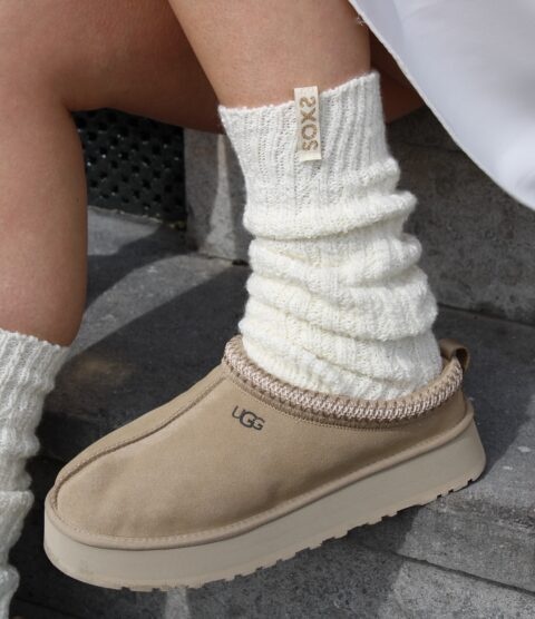 Soxs Beenwarmer - Off White/Vanilla Cream-4