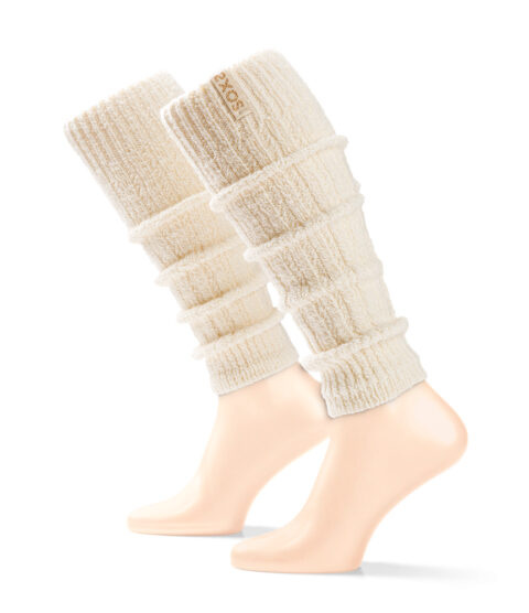 Soxs Beenwarmer - Off White/Vanilla Cream-1
