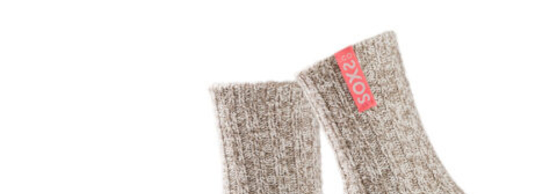 Soxs Non-slip Socks Medium - Beige/Serene Lotus 37-41