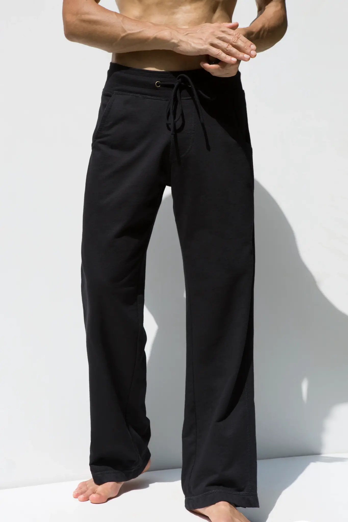 Funky Simplicity Herren Trainingshose 'Normal Leg' - Schwarz-1