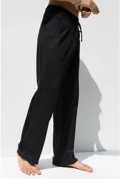Funky Simplicity Mens Training Pants 'Long Leg' - Black