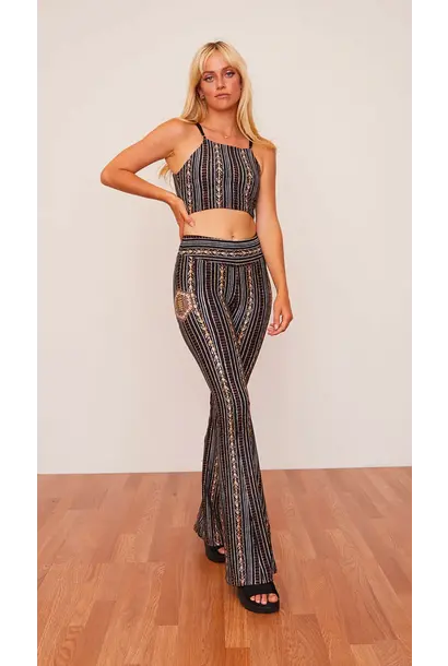 Wolves Schlaghose ‚Normal Leg‘ - Zephyr