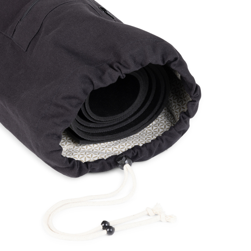 Yogisha Yogatas Met Trekkoord - Zwart-2