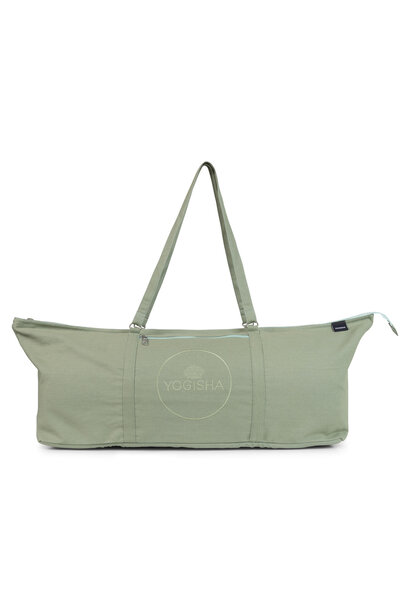 Yogisha Large Yoga Bag with Long Handles - Sage Green