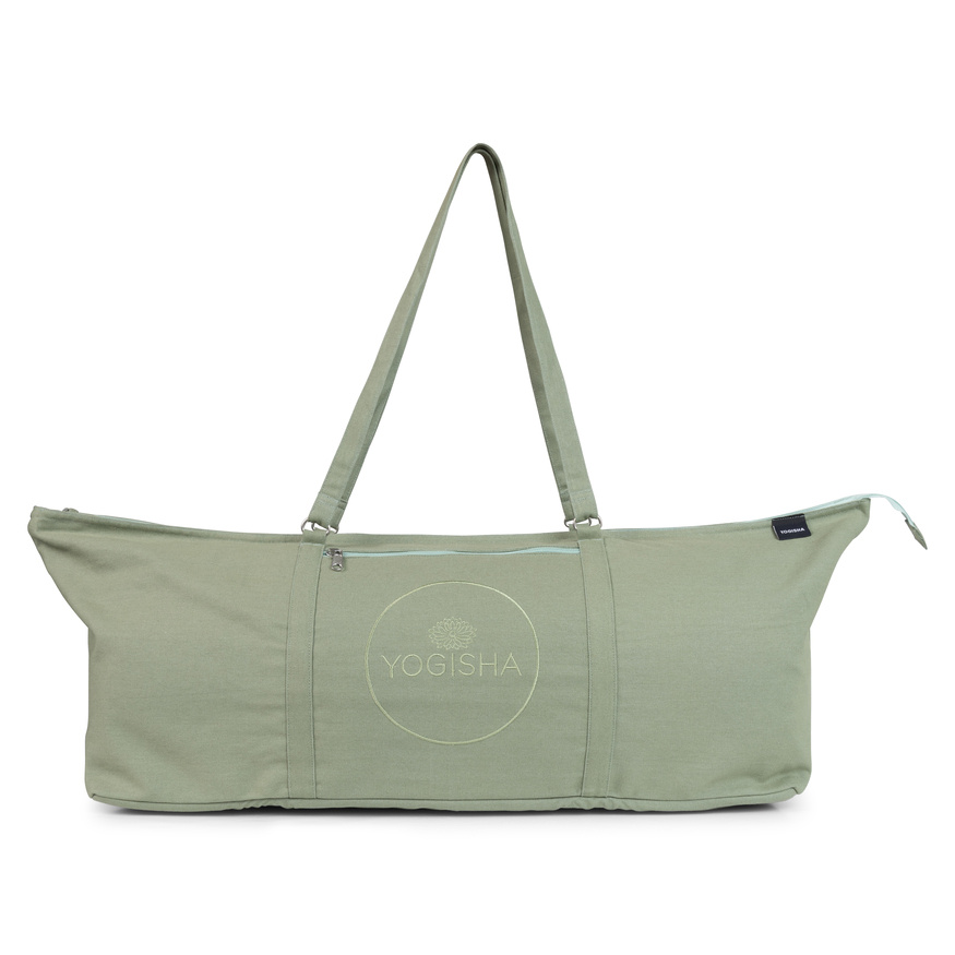 Yogisha Grote Yogatas met Lange Hengsels - Saliegroen-1
