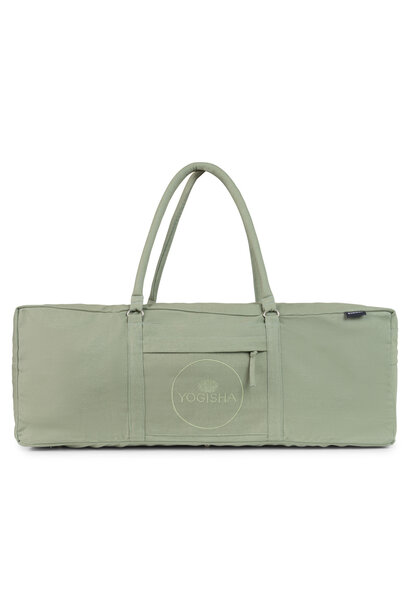 Yogisha Large Yoga Bag with Short Handles - Sage Green