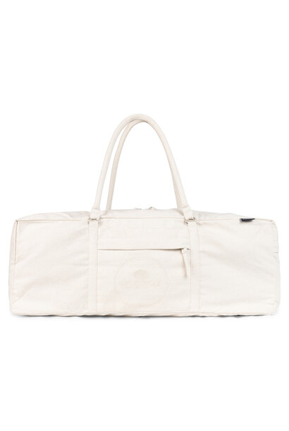 Yogisha Large Yoga Bag with Short Handles - Ecru