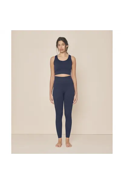 Moonchild Yoga Wear Seamless Legging - Navy Blue