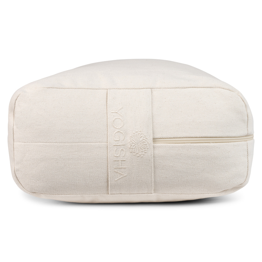 Yogisha Yoga Bolster Rechthoekig Kapok - Ecru-2
