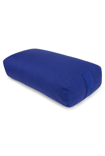 Yogisha Yoga Bolster Rechteckig Kapok - Blau