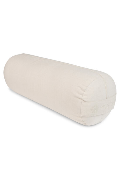 Yogisha Yoga Bolster Around Kapok – Ecru