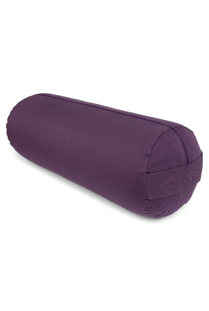 Yogisha Yoga Bolster Round Buckwheat Basic - Purple
