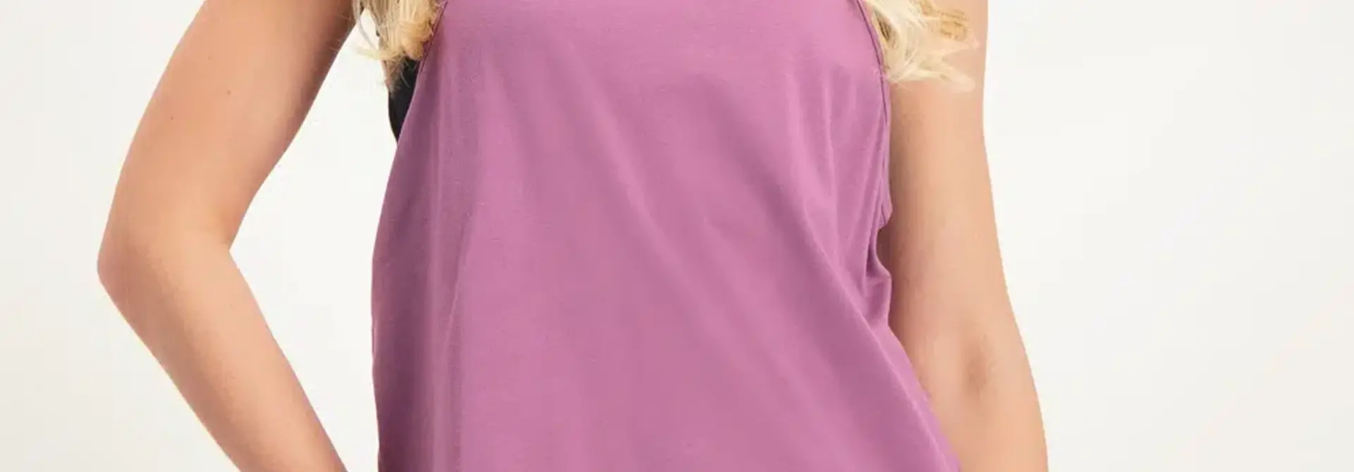 Urban Goddess Maya Yoga Tank - Mauve