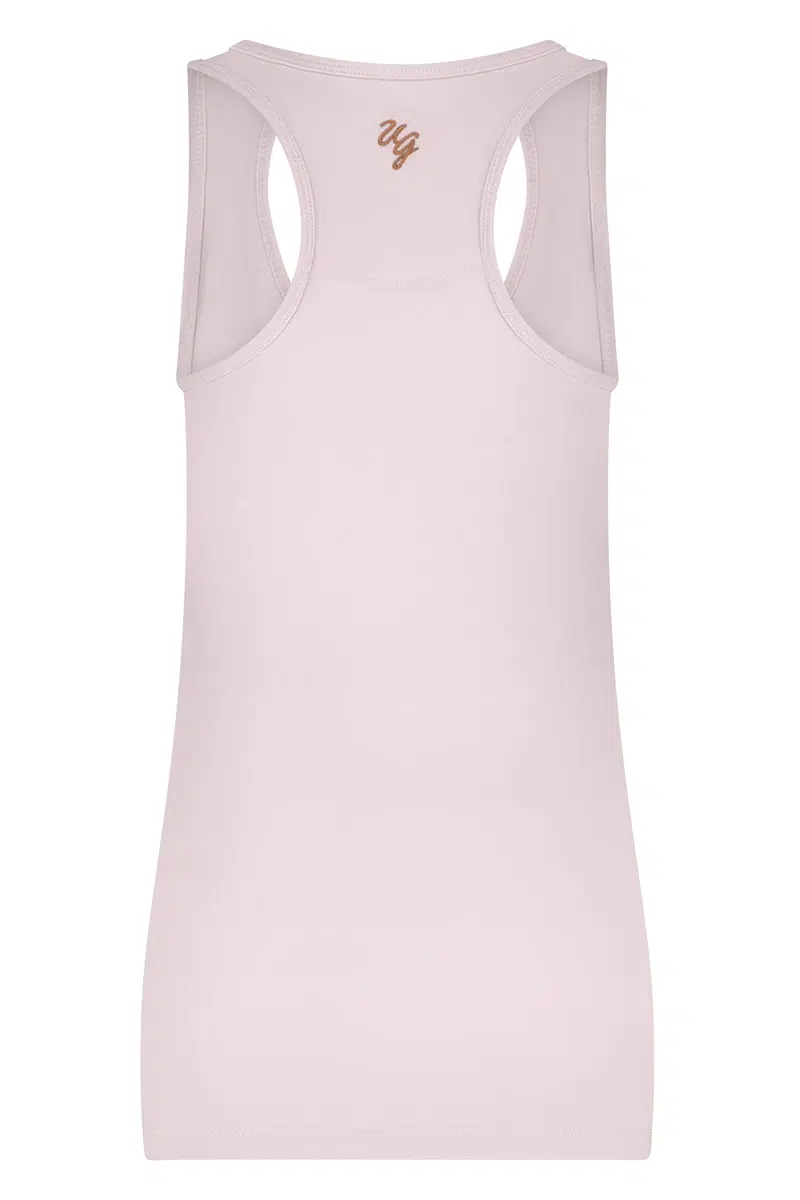 Urban Goddess Namaste Core Yoga Tank - Mushroom-5
