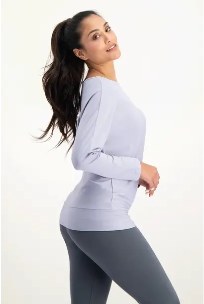 Urban Goddess Budhi Langarmshirt – Flieder