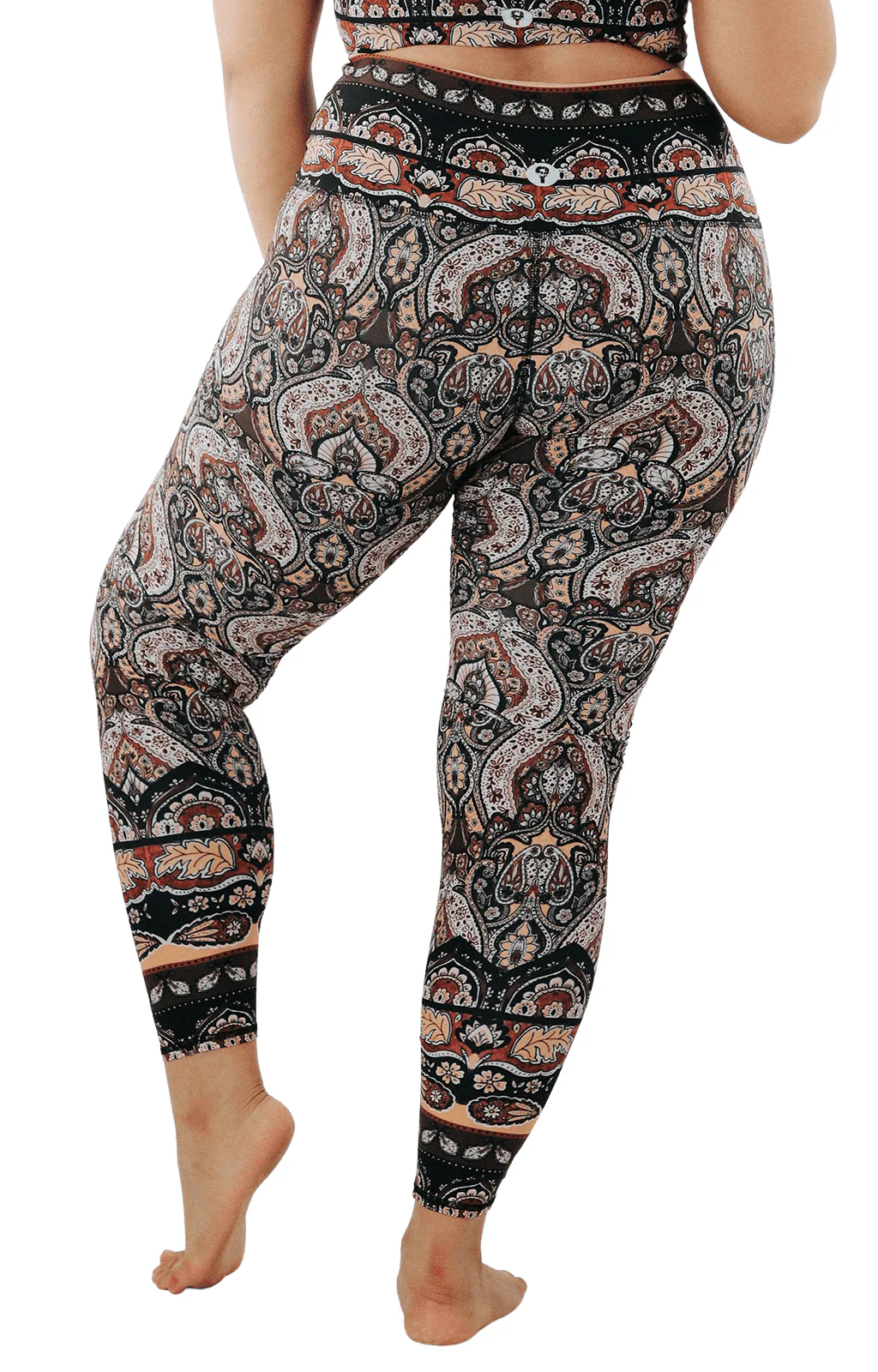 Yoga Democracy Yoga-Leggings „Long Leg“ – Espresso Yourself-7