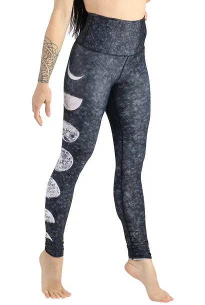 Yoga Democracy Yoga Legging 'Normal Leg' - Just A Dark Moon Phase