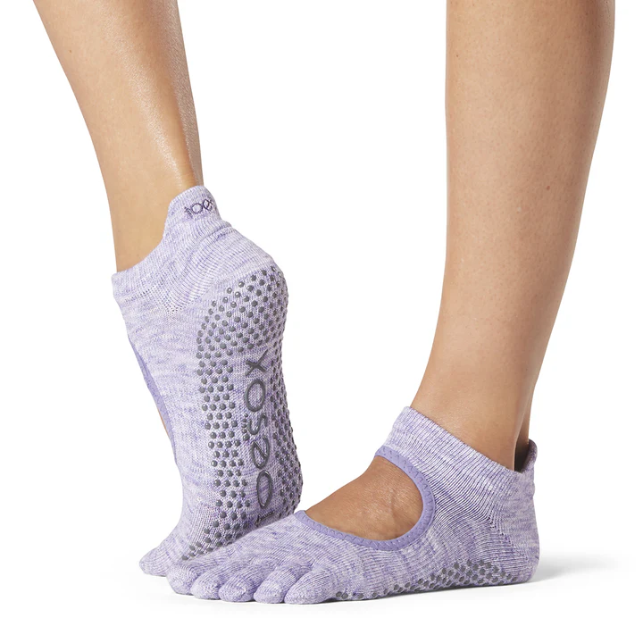 Toesox Yoga Zehensocken Bellarina - Heather Purple-1