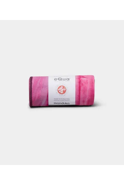 Manduka eQua Handtuch klein – Rooibos Tie Dye