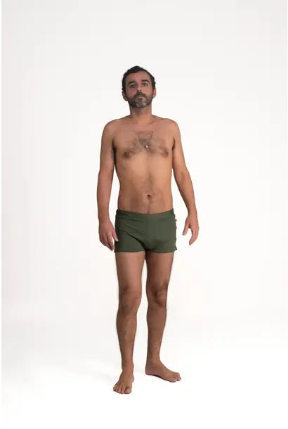 Shakti Activewear Brasilianische Badehose - Dschungelgrün