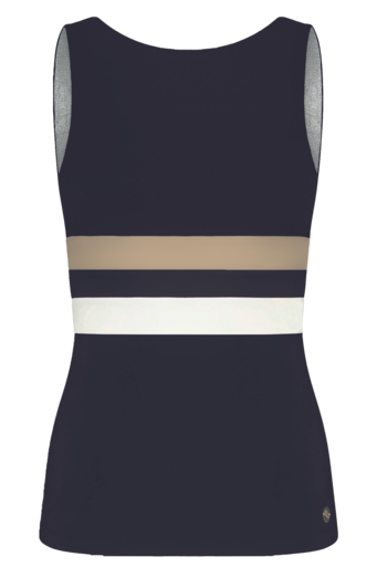 House of Gravity Divine Tank Top - Blue White Sand-3