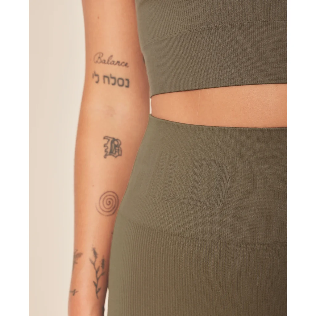 Moonchild Seamless Legging - Olive-5