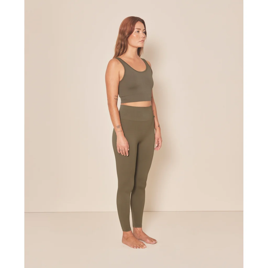 Moonchild Seamless Legging - Olive-3