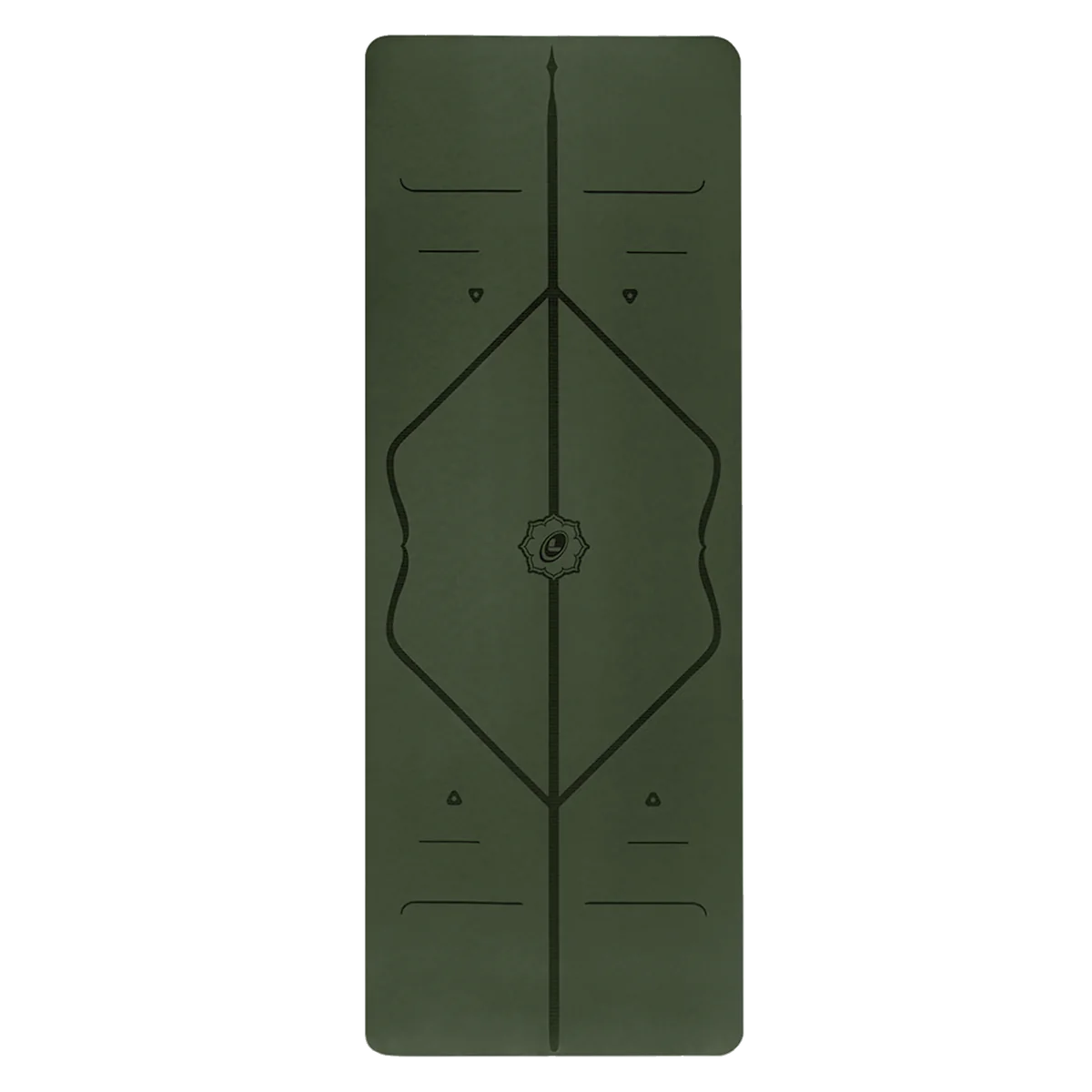 Liforme Yoga Mat - Deep Forest Green-2