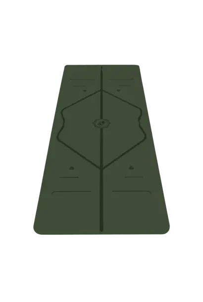Liforme Yogamatte - Dunkelwaldgrün