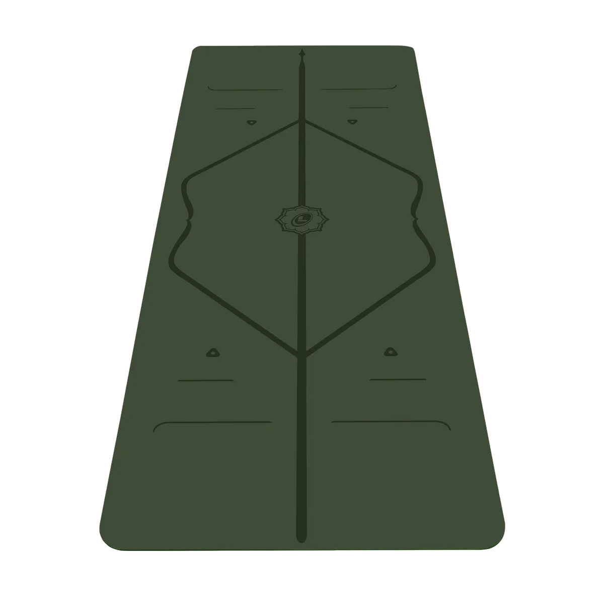 Liforme Yoga Mat - Deep Forest Green-1