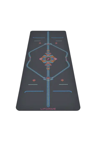 Liforme Yoga Mat - Mindful Garden Grey