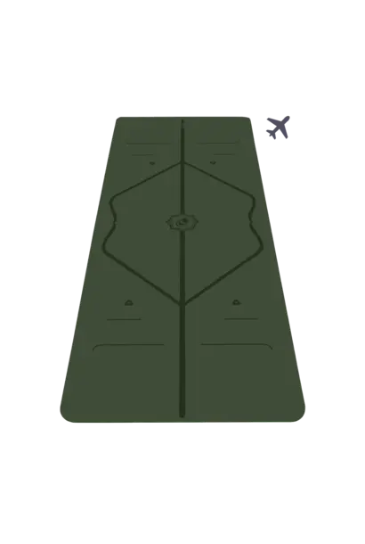 Liforme Travel Yogamat - Deep Forest Green