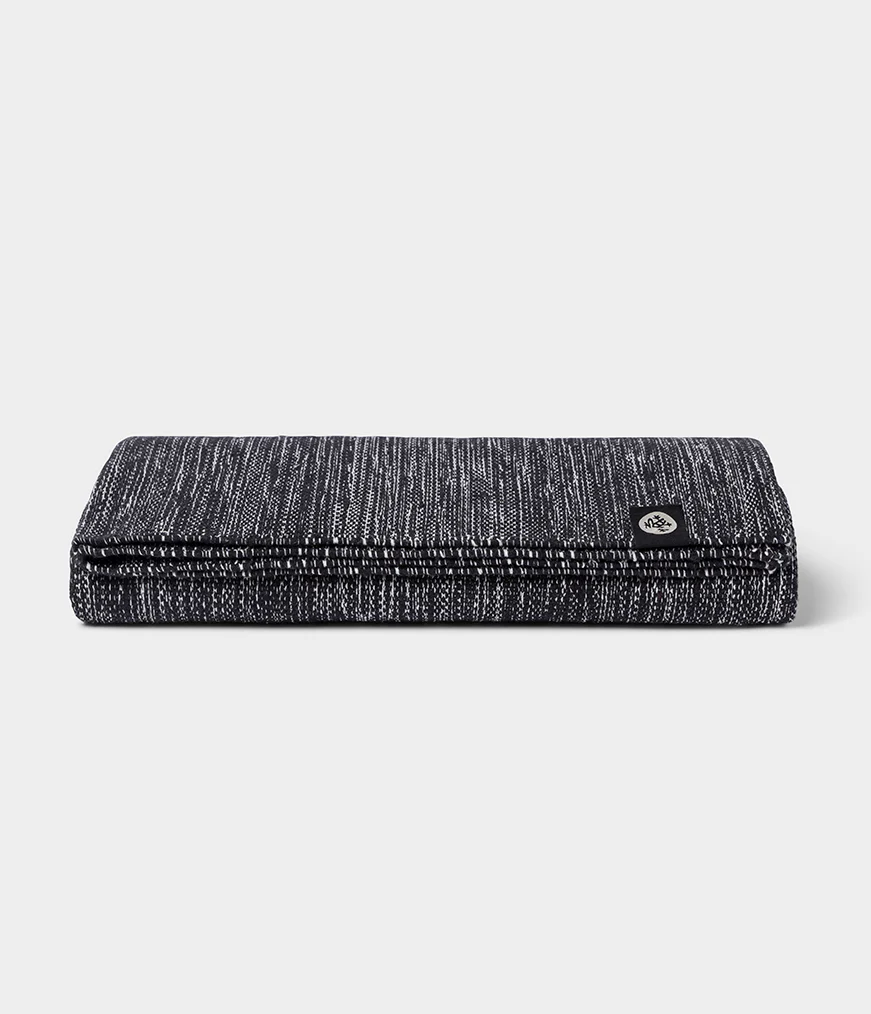 Manduka Shala Yoga Rug - Black Heather-3