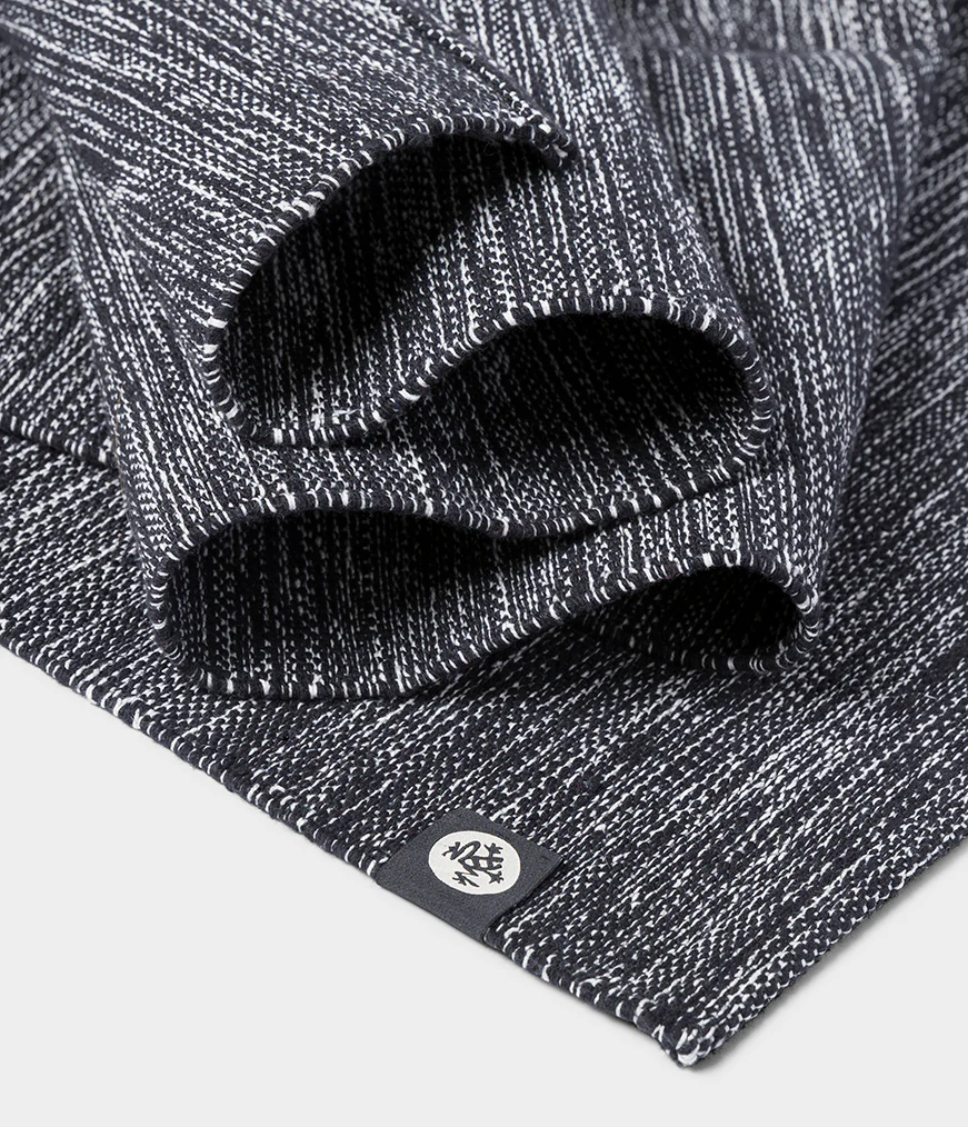 Manduka Shala Yoga Rug - Black Heather-1