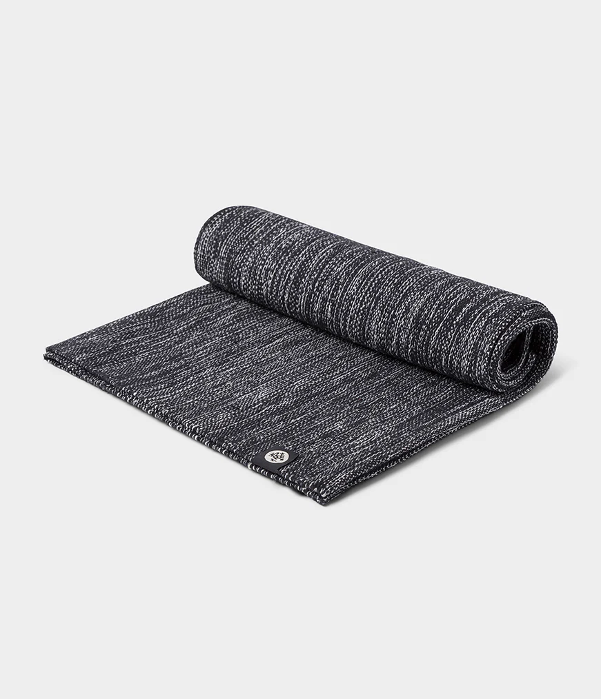 Manduka Shala Yoga Rug - Black Heather-4