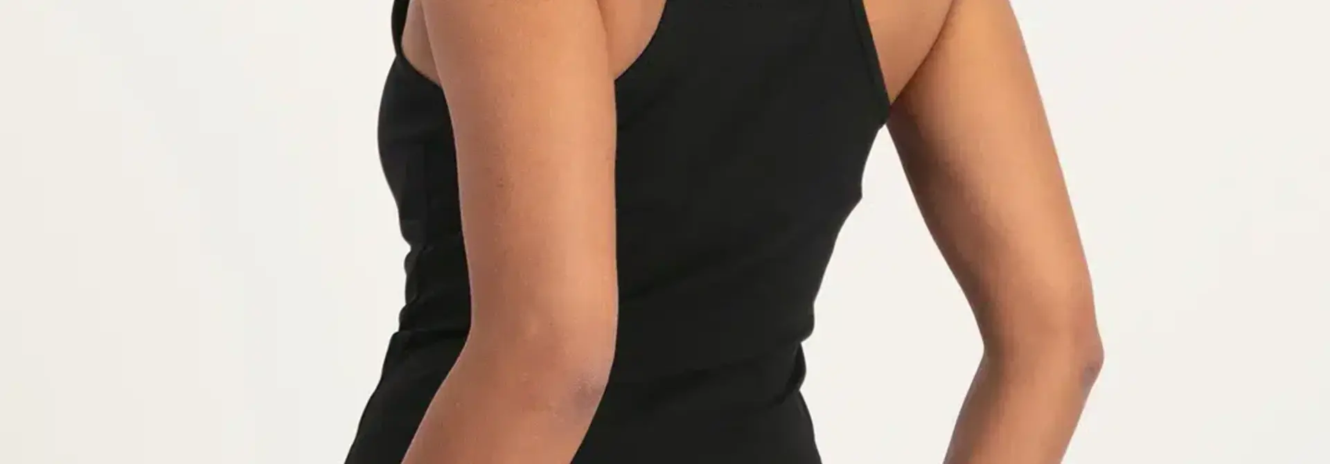 Urban Goddess OM Core Yoga Tank - Onyx Black