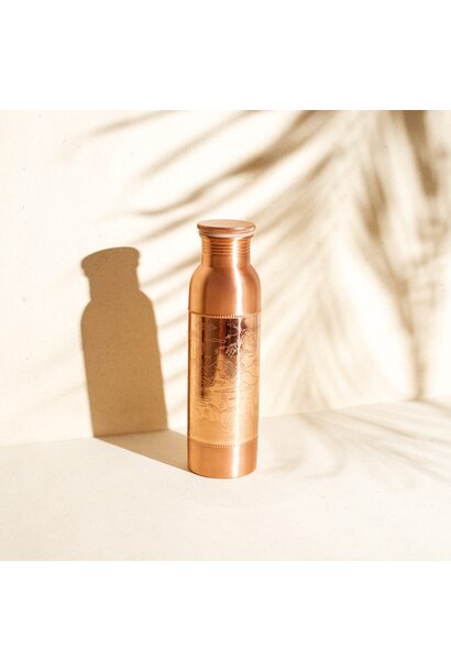 Forrest & Love Koperen Drinkfles 600ml - Paradise