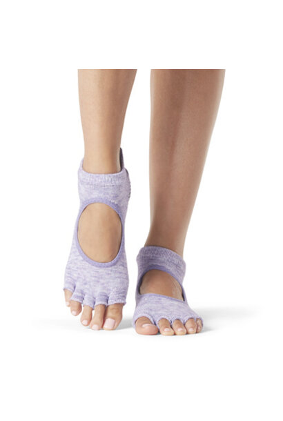 Toesox Yoga Sokken Bellarina Open Tenen - Heather Purple