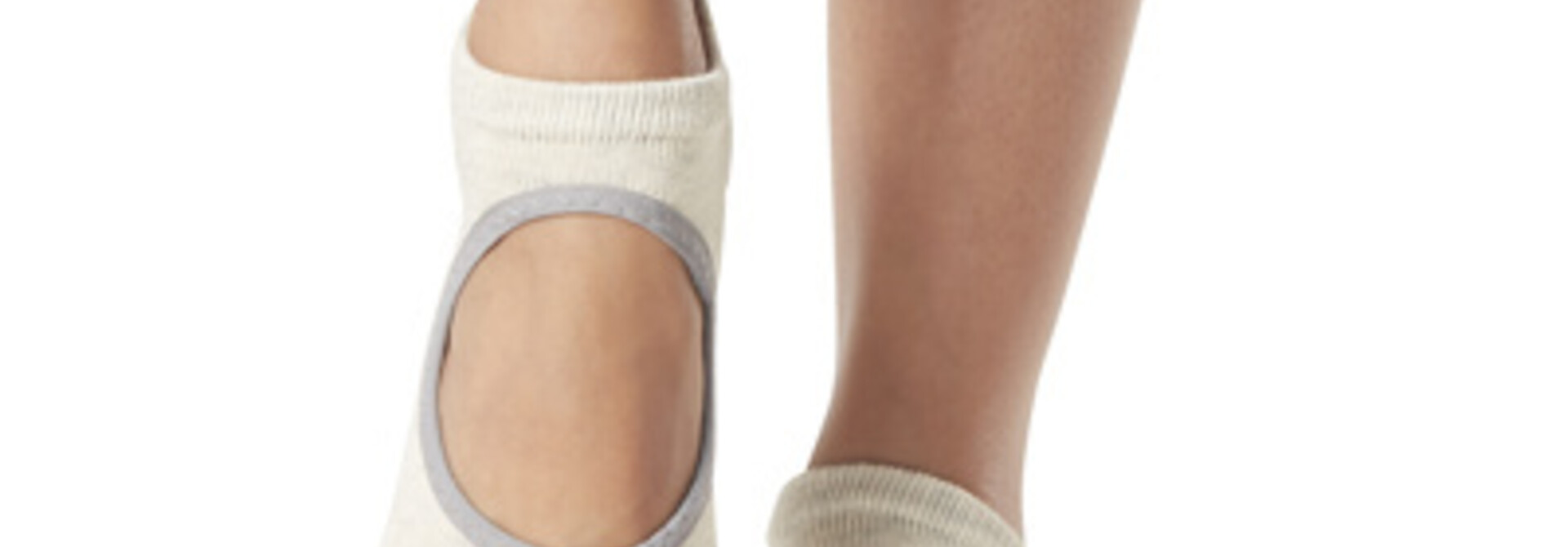 Toesox Yoga Sokken Bellarina Open Tenen - Oatmeal