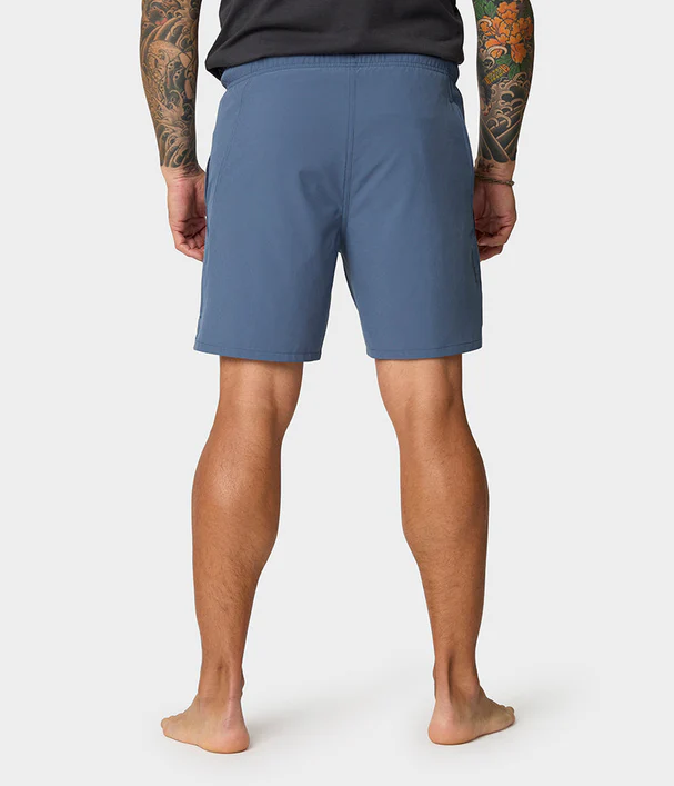 Manduka Tenzin Short - Vintage Indigo-2