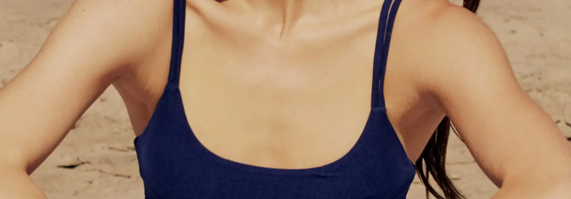 Wolven Double Strap Bra - Sapphire