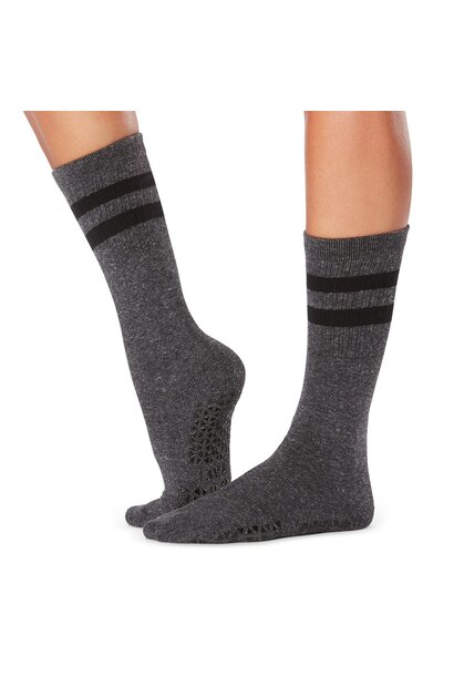 Tavi Noir Pilates Sokken Kai - Charcoal
