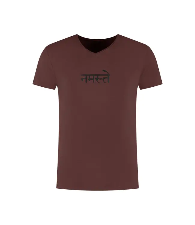 Renegade Guru Namaste Tee - Maroon-4
