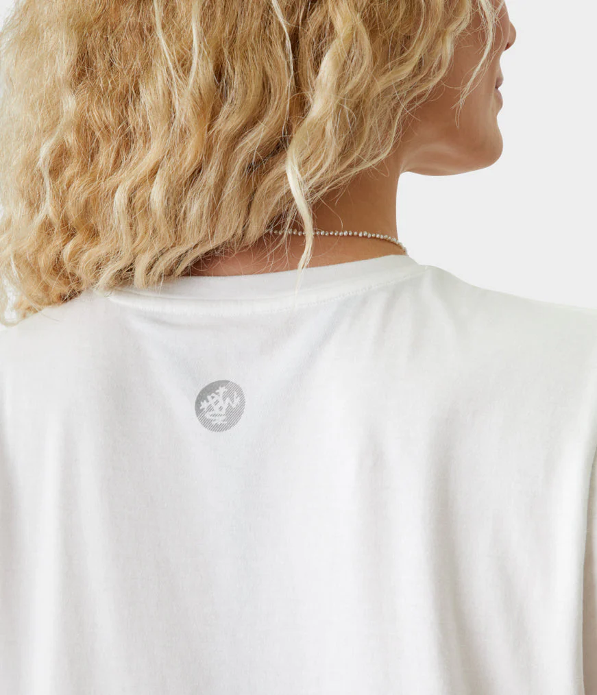 Manduka Warrior Tee - White-3